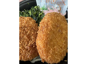 コロッケ丼